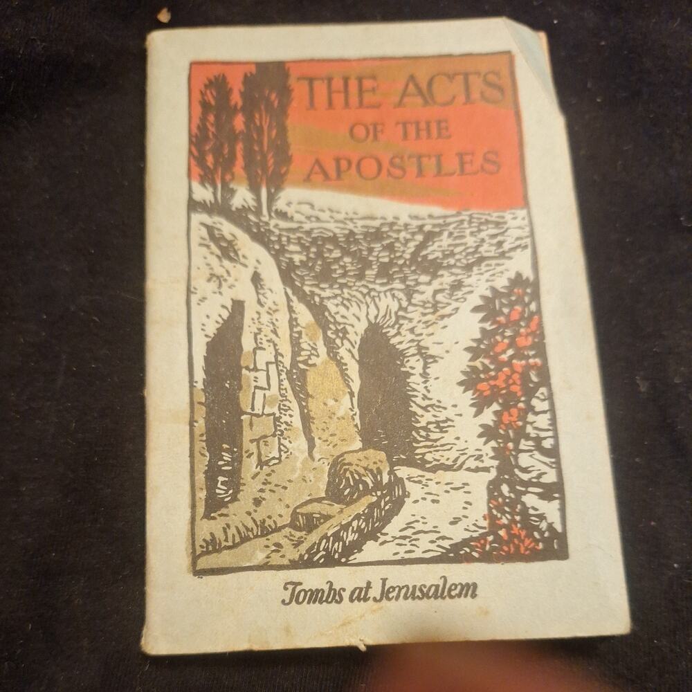 American Bible Society Romans Pocket Bible Book- The Acts of the Apostles